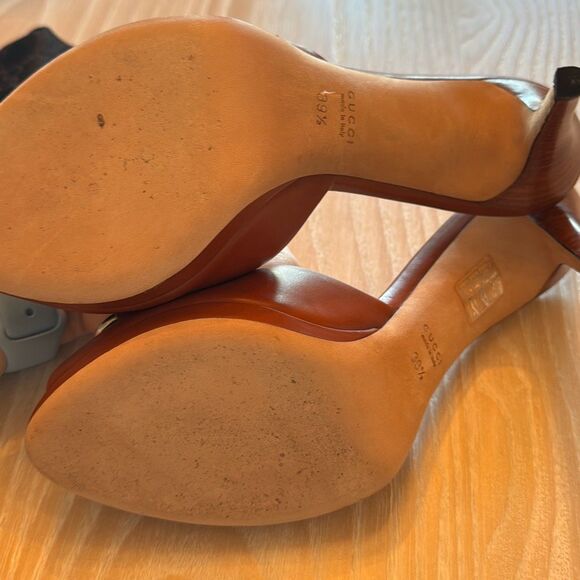 Gucci Hollywood Slide Sandal size 39.5 US 8.5 - Picture 8 of 12